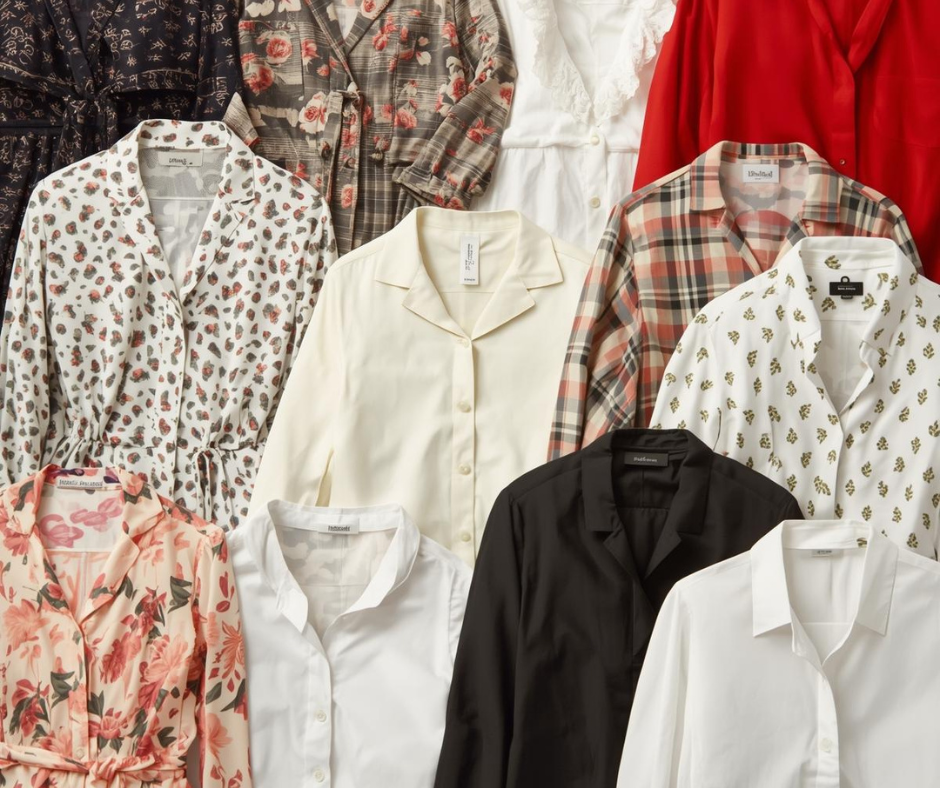 Women’s blouses and shirts in stylish and comfortable designs