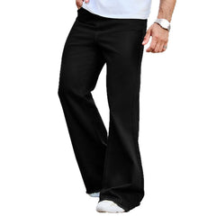 Black High Waist Machete Bootcut Casual Slim Jeans