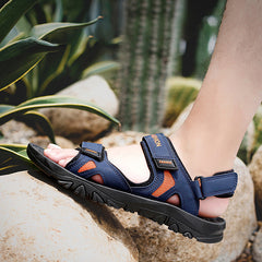 Breathable Summer Sandals with Velcro Straps for Men