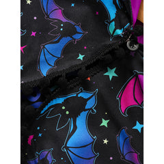 Little Girls Halloween Costume – Tulle Princess Dress with Hooded Cloak