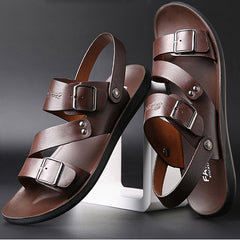 Men’s Barefoot Style Sandals – Casual Buckle Design