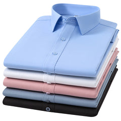 Men's Business Casual All-match Long Sleeve Cardigan Shirt