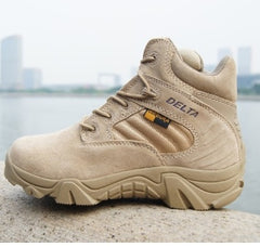 Men's Cowhide Delta High And Low Army Boots