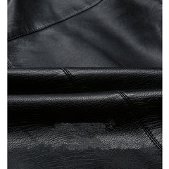 Middle-Aged And Elderly Men's Leather Jacket