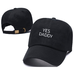 Trendy “YES DADDY” Cap – Unisex Fashion Statement Baseball Hat
