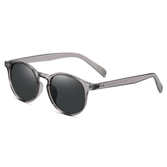 Round Frame Polarized Sunglasses For Men