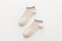 Men's Boat Cotton Socks Waist Socks