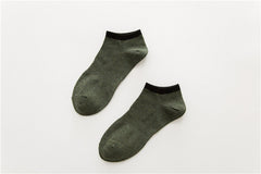 Men's Boat Cotton Socks Waist Socks