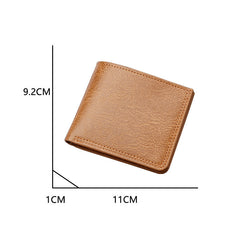 Men's Retro Buckle Pocket Wallet
