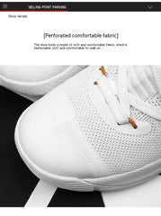 Men’s Low-Top Basketball Shoes – Lightweight, Shock-Absorbing Soft Sole