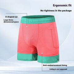 Anti-embarrassment Swimsuit Quick-drying Beach Pants Men's Plus Size