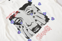 High Street Fashion Brand Half-Sleeved Short T Bottoming Shirt