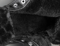 Men's Martin Boots Velvet Thermal And Thickening Cold-Proof