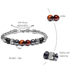Men’s New Design Stainless Steel Bracelet – Modern Masculine Fashion Jewelry