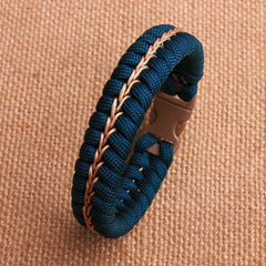 Men’s Handwoven Outdoor Sports Bracelet – Durable Adventure-Ready Accessory