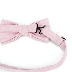 Monochrome Twill Cotton Bow Tie For Men