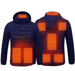 Men’s USB Heated Jacket – Electric Thermal Winter Coat