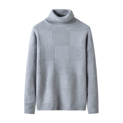 Loose Knit Bottoming Turtleneck Sweater Men