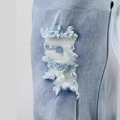 Fashion Wash Jeans Men's Ripped