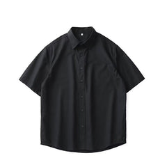 American-style Heavy Quality Shirt Men's Short Sleeve