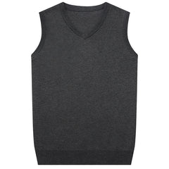 Sleeveless Sweater Vest For Men