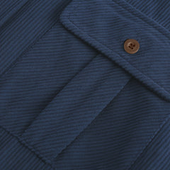 Corduroy Tooling Thick Long Sleeves Coat Shirt Outdoor Casual Retro