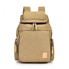 Men's New Retro Outdoor Canvas Bag Travel Backpack Bag