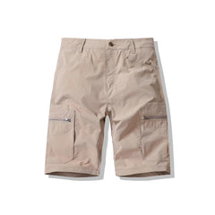 American Workwear Zipper Shorts High Street Fashion Outer Wear Loose Breeches