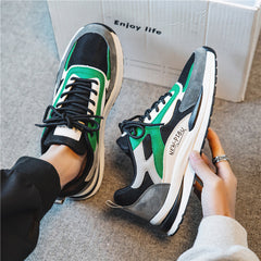 Men’s Fleece Cotton Shoes – Warm Sports Casual Winter Sneakers