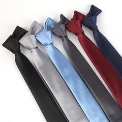 Monochrome Business Jacquard High-Quality Tie For Men
