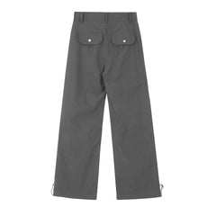 Men’s Retro Paratrooper Drawstring Casual Pants – Cotton Comfort Streetwear Trousers