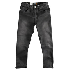 Fashion American Washed Black Gray Jeans Men