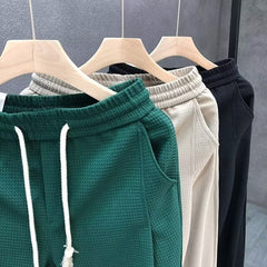 Elastic Waist Loose Casual Pants For Men