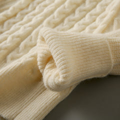 Men's Knitwear Trendy Solid Color Turtleneck Sweater