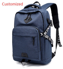 Laptop Bag USB Charge Backpack For Men