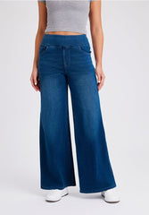 Relaxed Flare Denim Pants