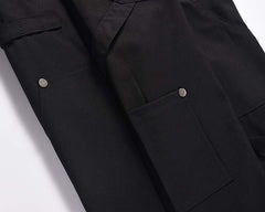 High Street Retro Rivet Flared Casual Pants