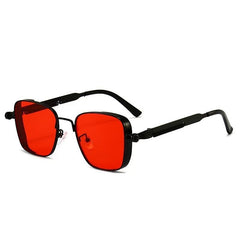 Men's Box Metal Retro UV Sunglasses
