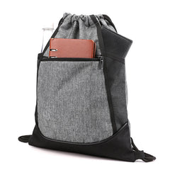 Waterproof Oxford Cloth Drawstring Bag Backpack For Men