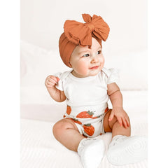 Handmade Baby Headbands Soft Stretchy Nylon Hair Bands With Bows For Newborn Infant Baby Toddler Girls