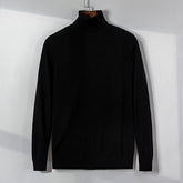 Fashion Youth All-Match High Neck Sweater For Men