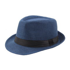 Men’s Fashion Personality Linen Top Hat