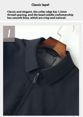 Men's New Spring And Autumn Polo Collar Coat