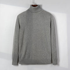 Fashion Youth All-Match High Neck Sweater For Men