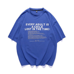 Casual Hip Hop Style Cotton Half-Sleeve Tee for Men