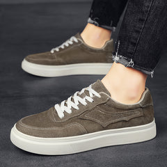 Men’s British Retro Low-Top Sneakers