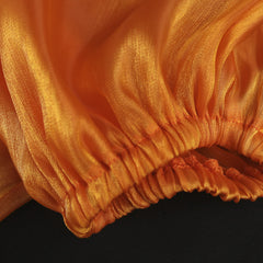 Elegant Off-Shoulder Lantern Sleeve Blouse