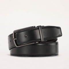 Men's Alloy Business Double Sided Pin Buckle Belt