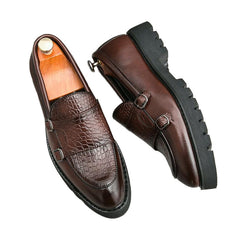Elegant Men's Formal Leather Loafers Shoes