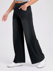 Relaxed Flare Denim Pants